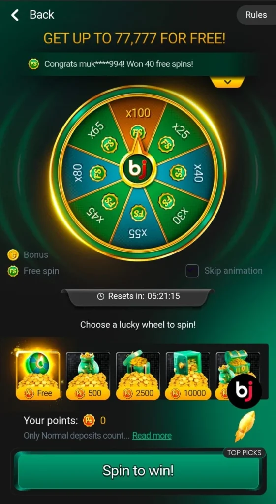 BJ Baji Game