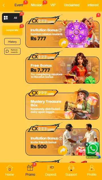 CX777 Game 2026 – Ultimate Guide, Bonuses & Earning Tips 3 CX777